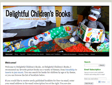 Tablet Screenshot of delightfulchildrensbooks.com